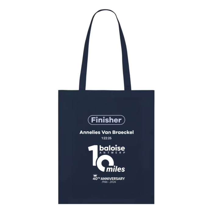 Baloise Antwerp 10 Miles - Finisher tote bag