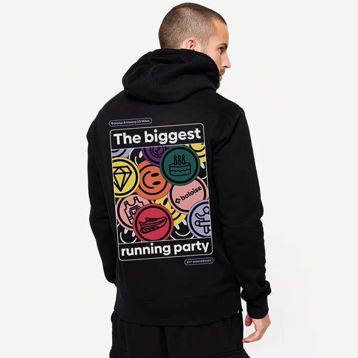 Baloise Antwerp 10 Miles - Hoodie black men