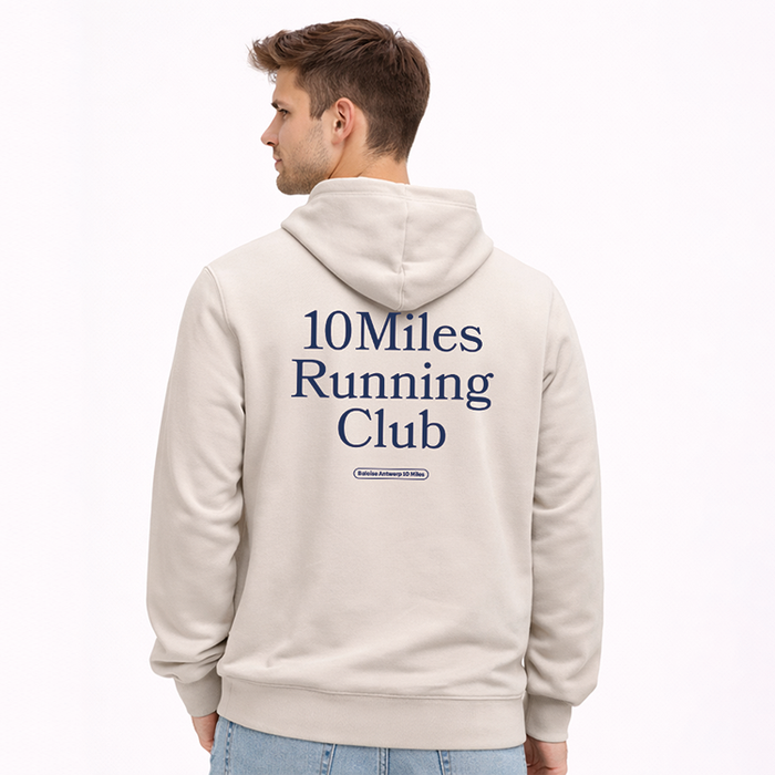 Baloise Antwerp 10 Miles Running Club - Hoodie beige