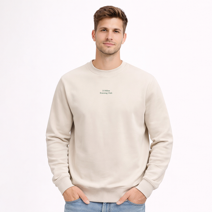 Baloise Antwerp 10 Miles Running Club - Sweater beige