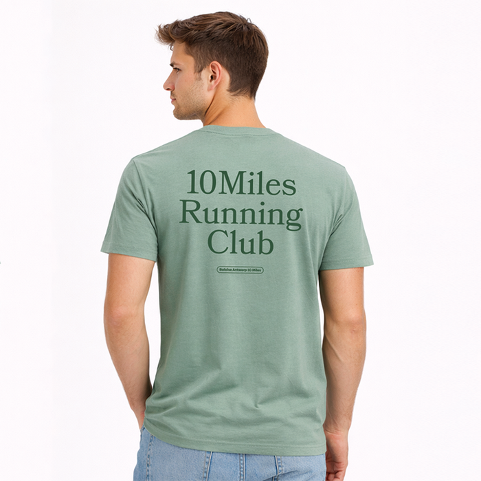 Baloise Antwerp 10 Miles Running Club - T-shirt green men
