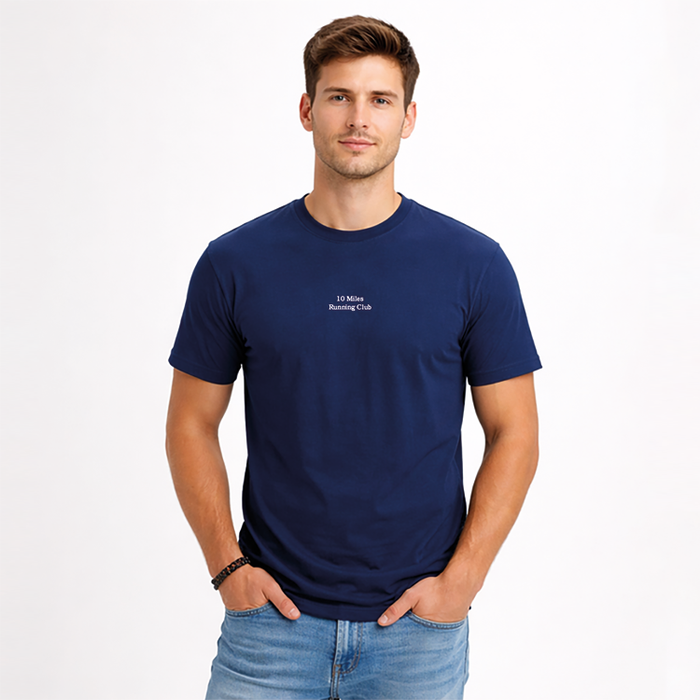 Baloise Antwerp 10 Miles Running Club - T-shirt men blue