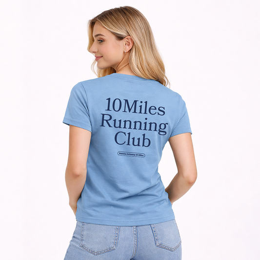 Baloise Antwerp 10 Miles Running Club - T-shirt women blue