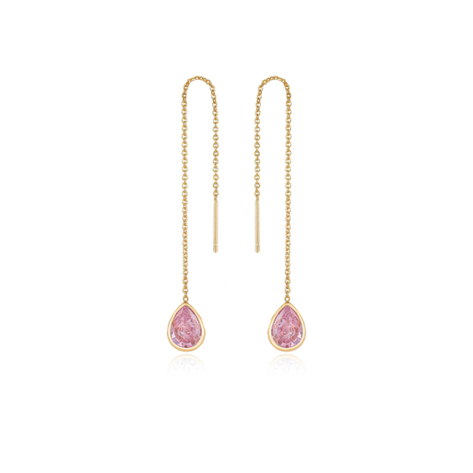 Barely There Earrings in Light Pink - Madison's Niche