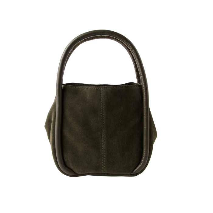Barlow Bucket Bag in Olive