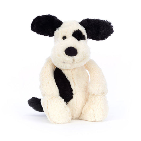 Bashful Black & Cream Puppy - Madison's Niche