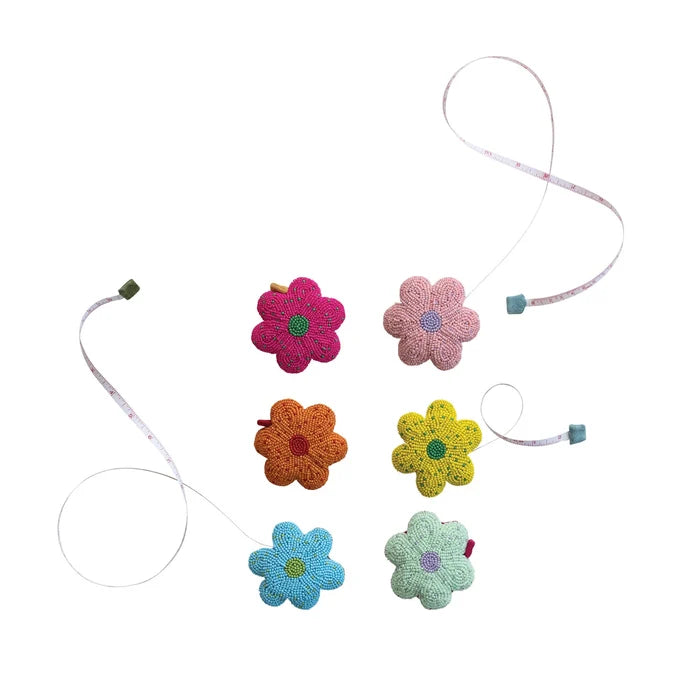 Beaded Flower Measuring Tape - Madison's Niche
