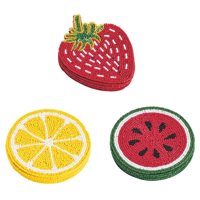 Beaded Fruit Coaster - Madison's Niche