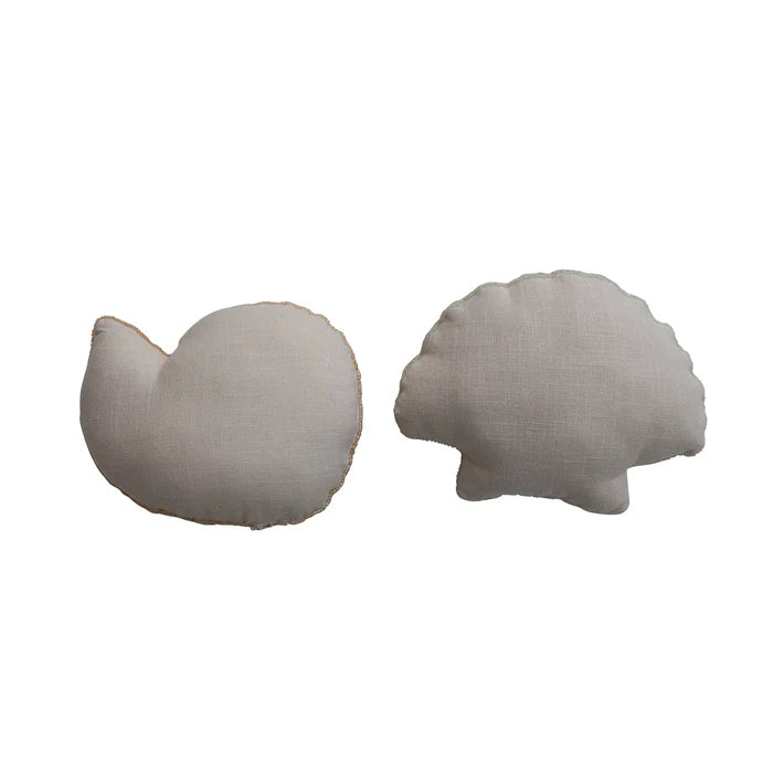 Beaded Shell Shaped Pillow - Madison's Niche