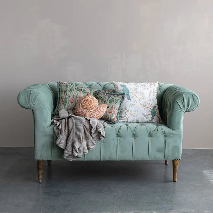 Beaded Shell Shaped Pillow - Madison's Niche