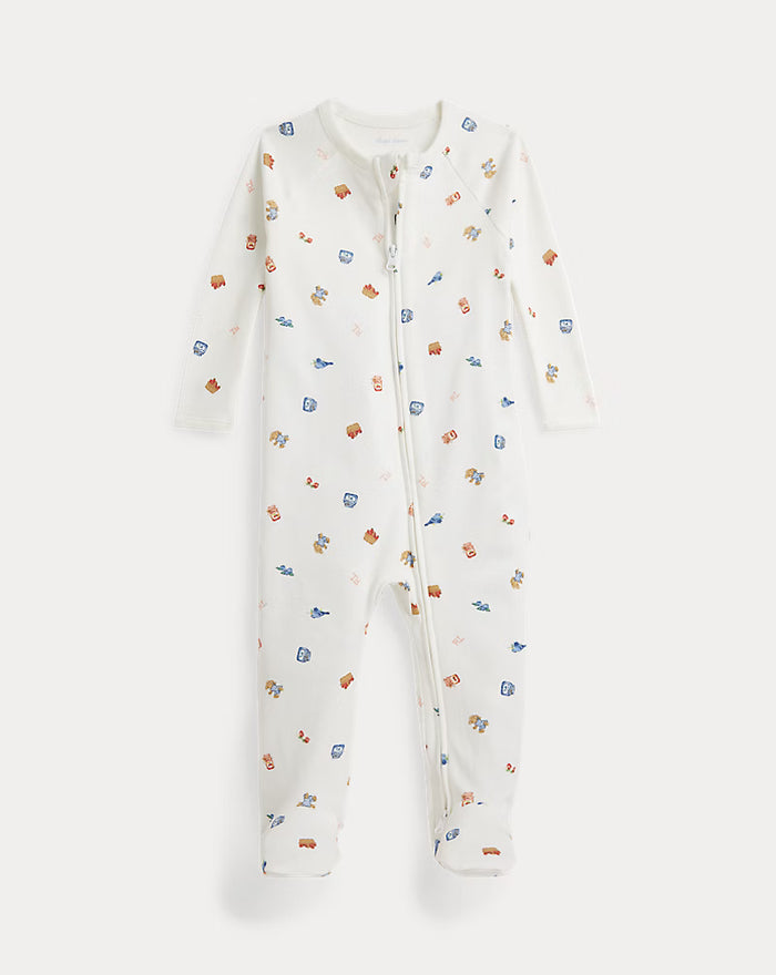 Bear Coverall in Berry - Madison's Niche