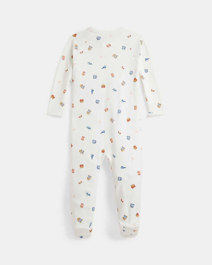Bear Coverall in Berry - Madison's Niche
