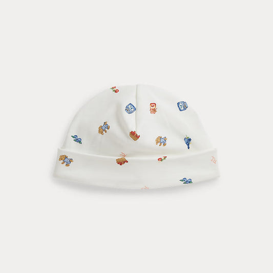 Bear Hat in Berry - Madison's Niche