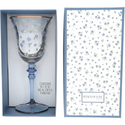 Beautiful Friend Wine Glass Gift Boxed - Madison's Niche