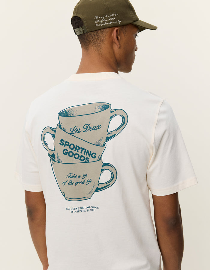 Ben Artist T Shirt - Eggnog White