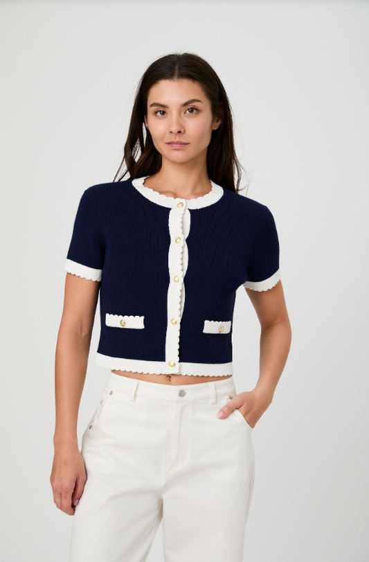 Bennet Rib Knit Top - Madison's Niche
