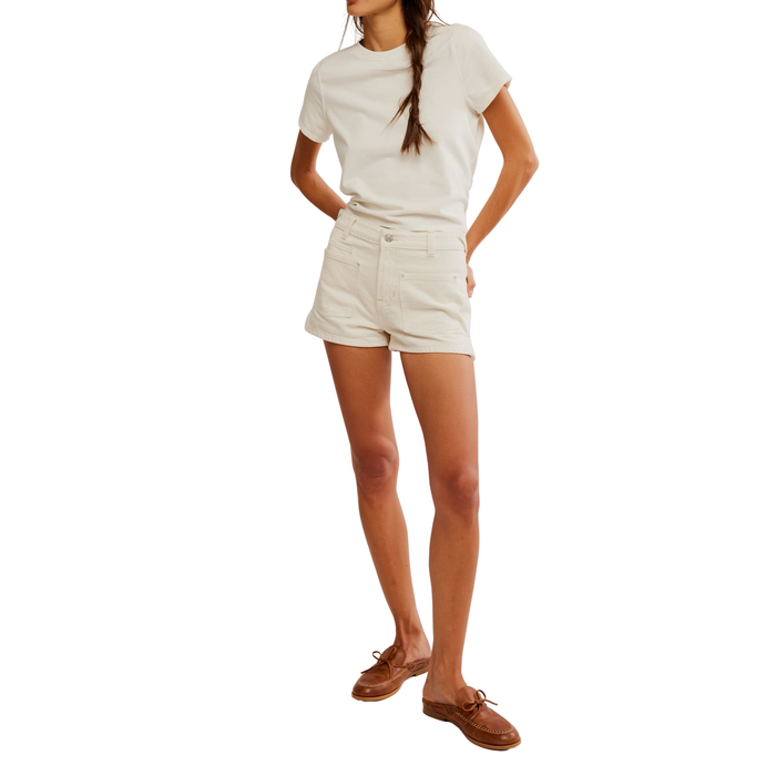 Bettie Sailor Short in White - Madison's Niche