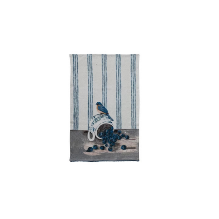 Bird Waffle Weave Tea Towel - Madison's Niche