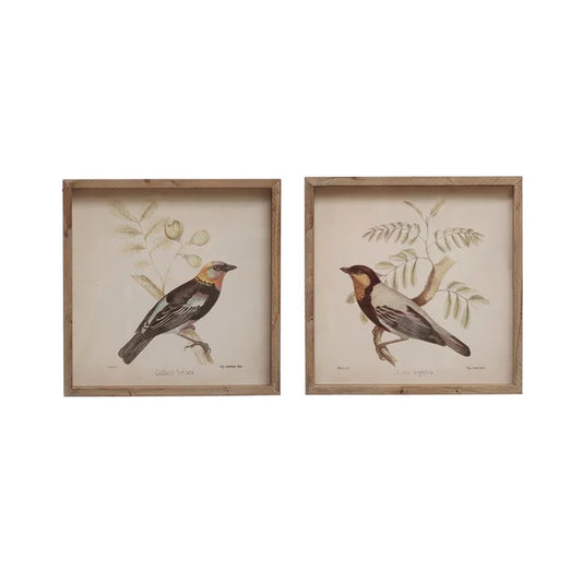 Bird Wall Decor 14" Square - Madison's Niche