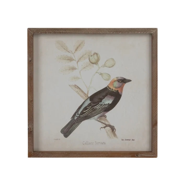 Bird Wall Decor 14" Square - Madison's Niche