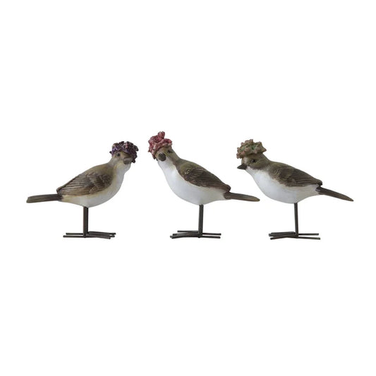 Bird with Flower Hat - Madison's Niche