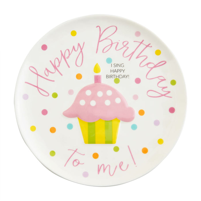 Birthday Girl Singing Plate - Madison's Niche
