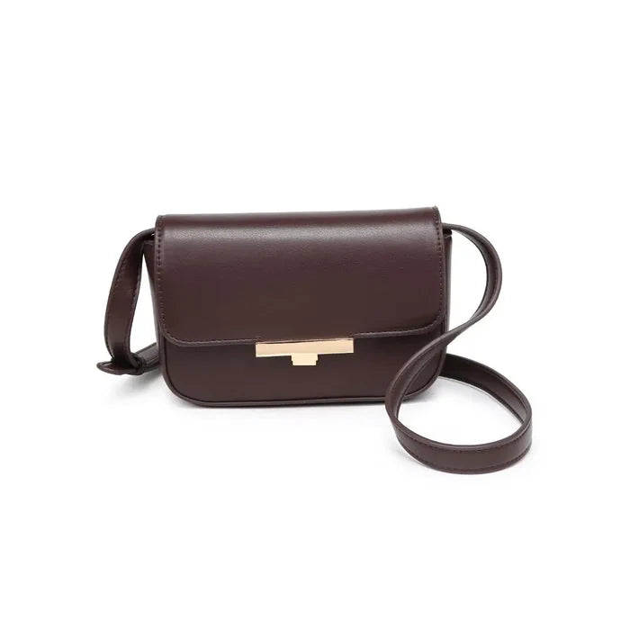 Bixel Crossbody in Chocolate - Madison's Niche