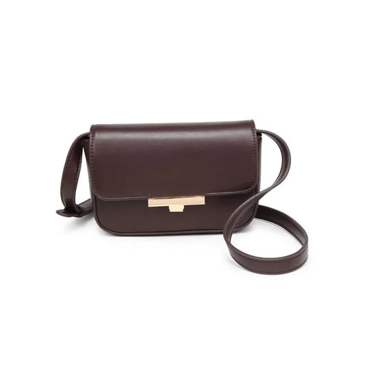 Bixel Crossbody in Chocolate - Madison's Niche