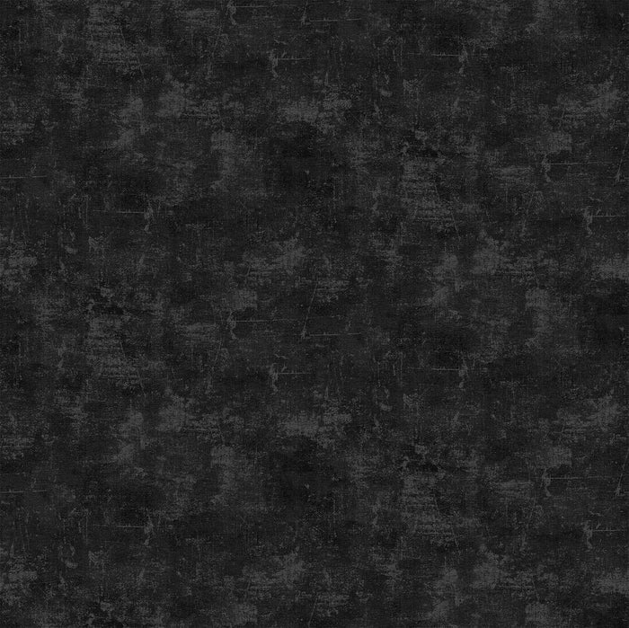 Black Ebony Canvas 44"/45" Flannel Cotton Fabric per yard