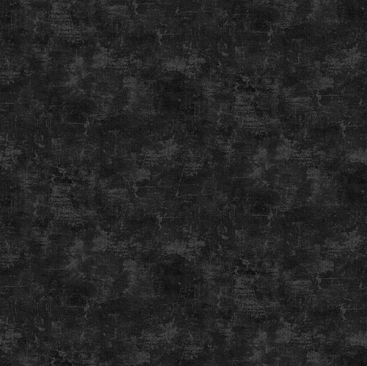 Black Ebony Canvas 44"/45" Flannel Cotton Fabric per yard