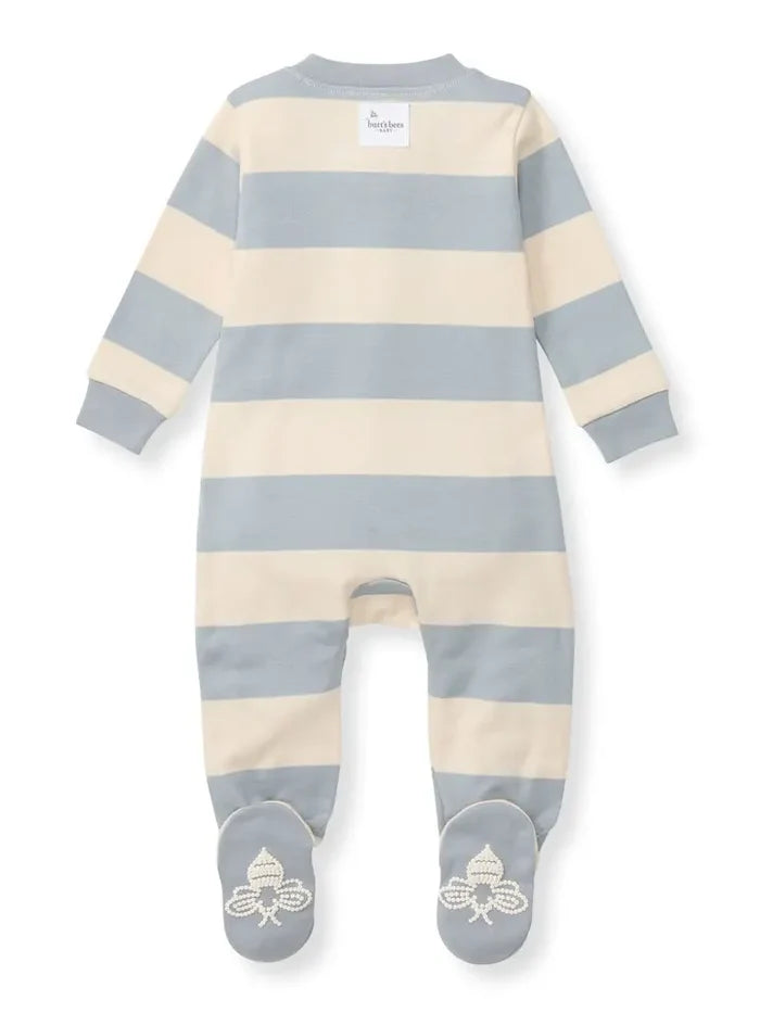 Blue Stripe Sleep & Play
