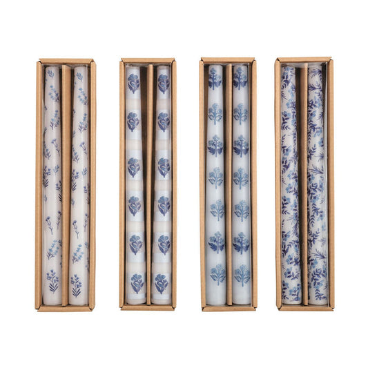 Blue Taper Set - Madison's Niche
