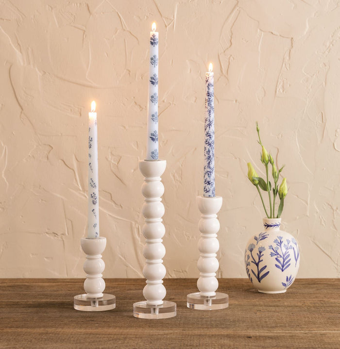 Blue Taper Set - Madison's Niche