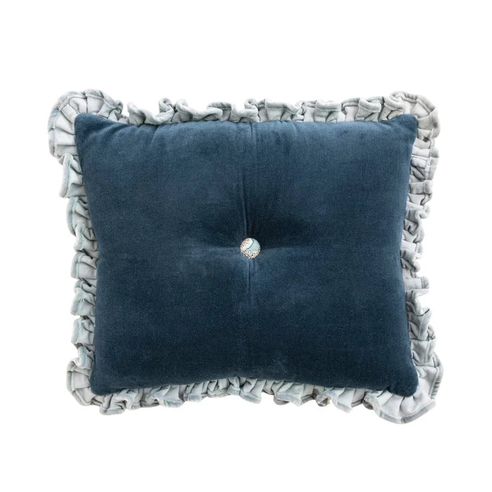 Blue Velvet Pillow