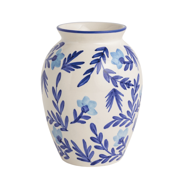 Blue Vine Vase - Madison's Niche