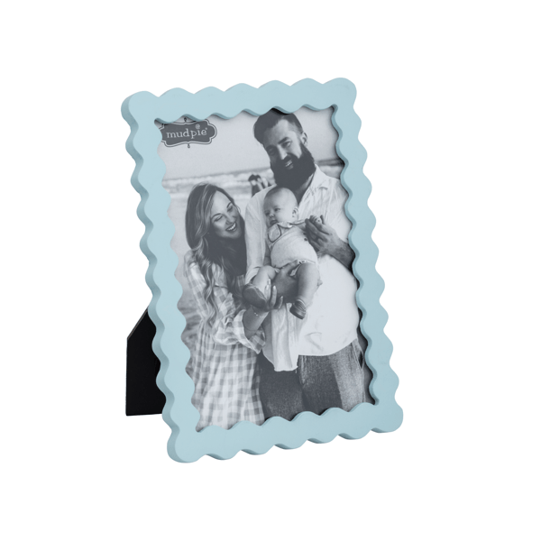 Blue Wood Frame - Madison's Niche