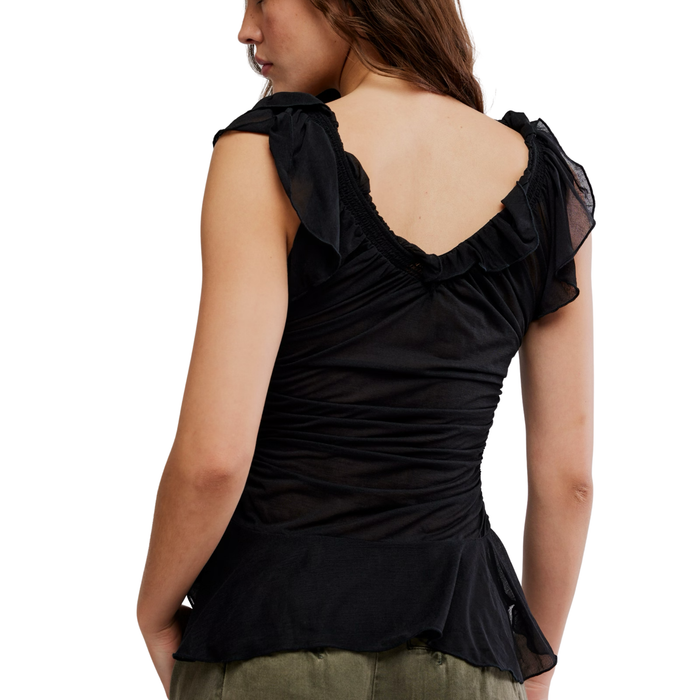 Blythe Vest in Black