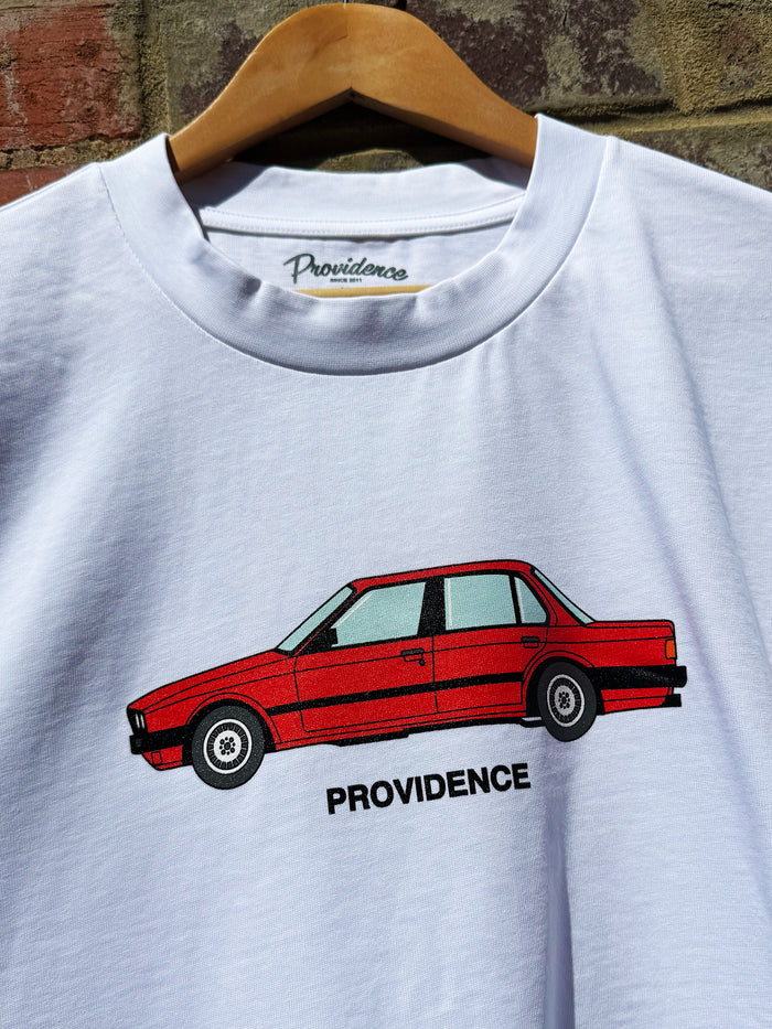 BMW E30 Tee - White
