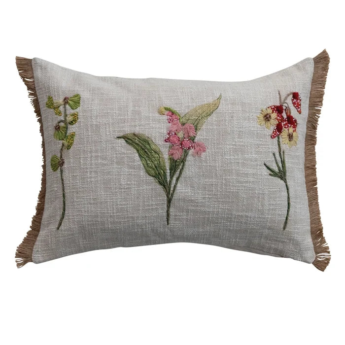 Botanical Lumbar Pillow - Madison's Niche