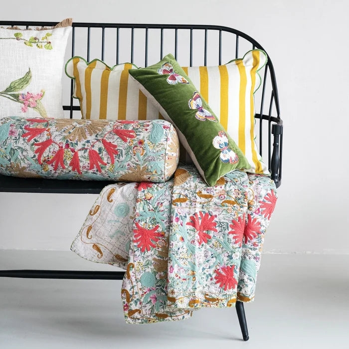 Botanical Lumbar Pillow - Madison's Niche