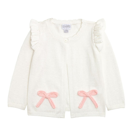 Bow Baby Cardigan - Madison's Niche