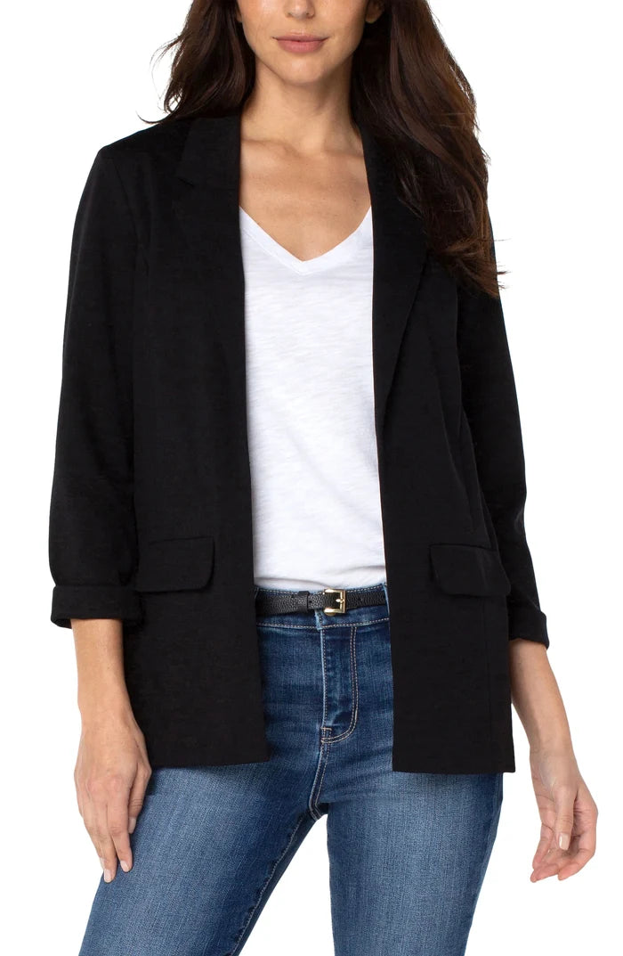 Boyfriend Blazer in Black - Madison's Niche