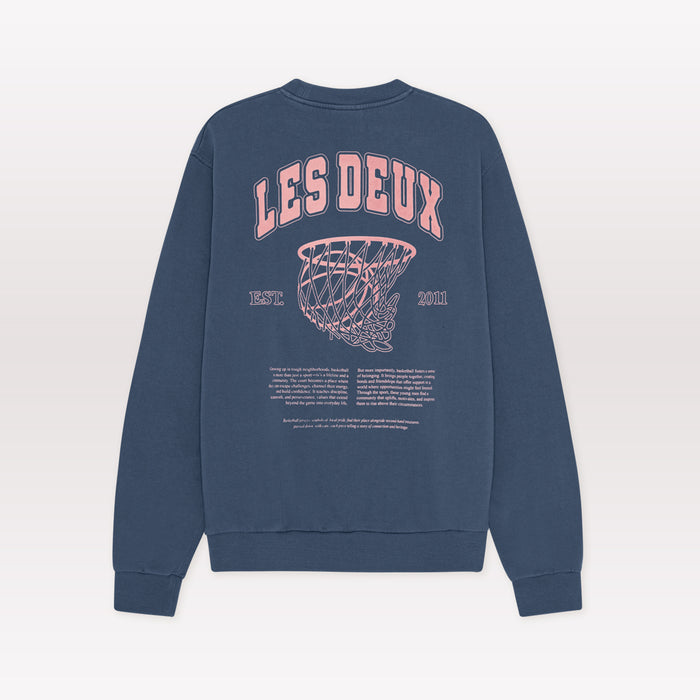 Brady Hoop Sweatshirt - Denim Blue