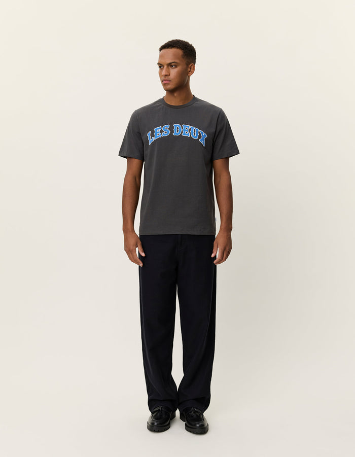 Brady Western T Shirt - Raven Grey
