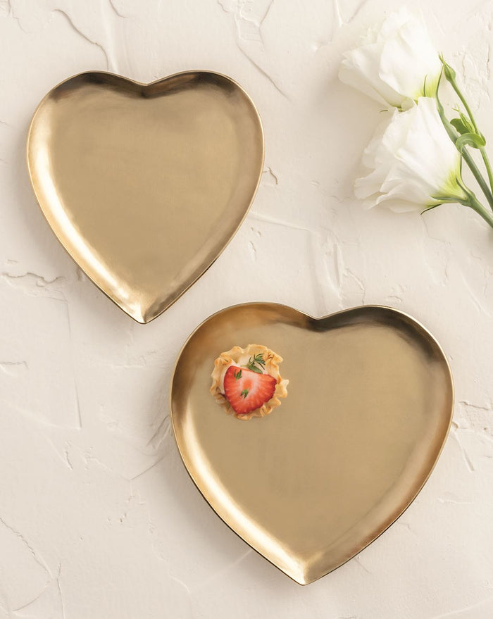 Brass Heart Tray - Madison's Niche