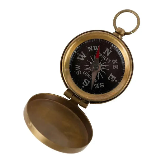 Brass Pocket Compass - Madison's Niche