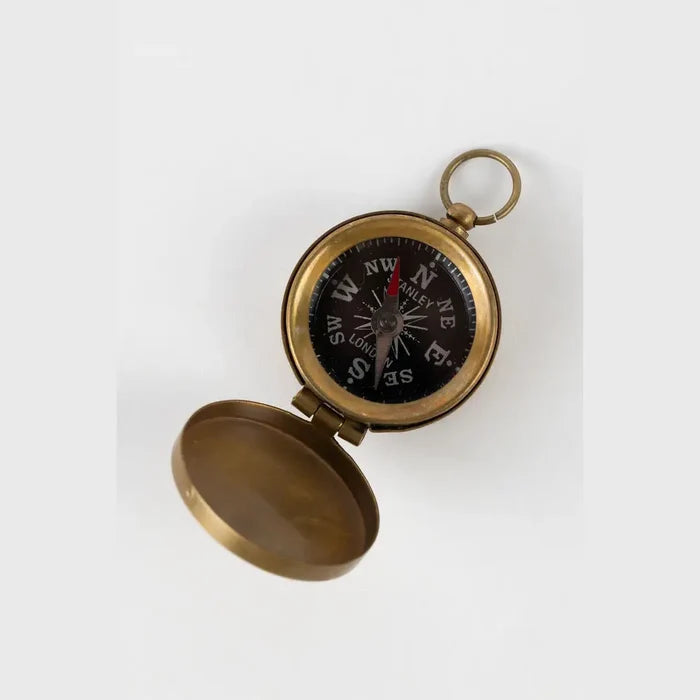 Brass Pocket Compass - Madison's Niche