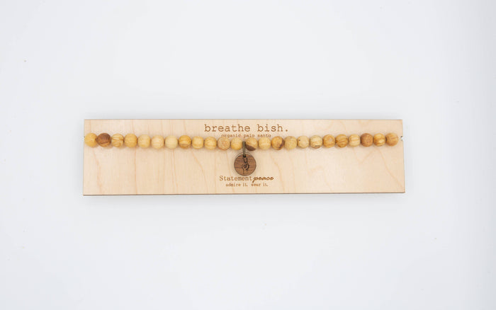 Breathe Bish Palo Santo Choker LG