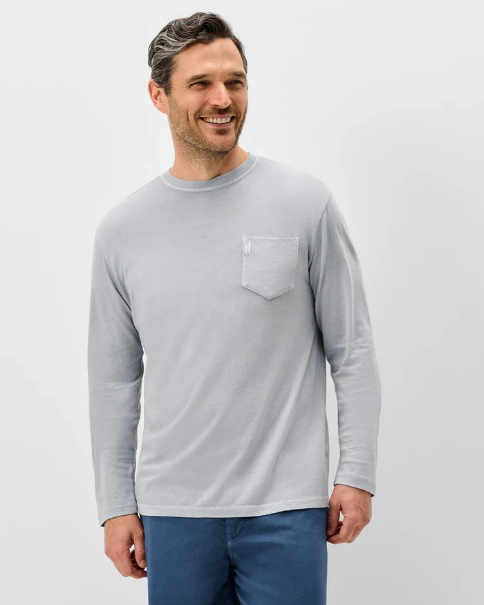 Brennan 2.0 Long Sleeve T-Shirt in Steel