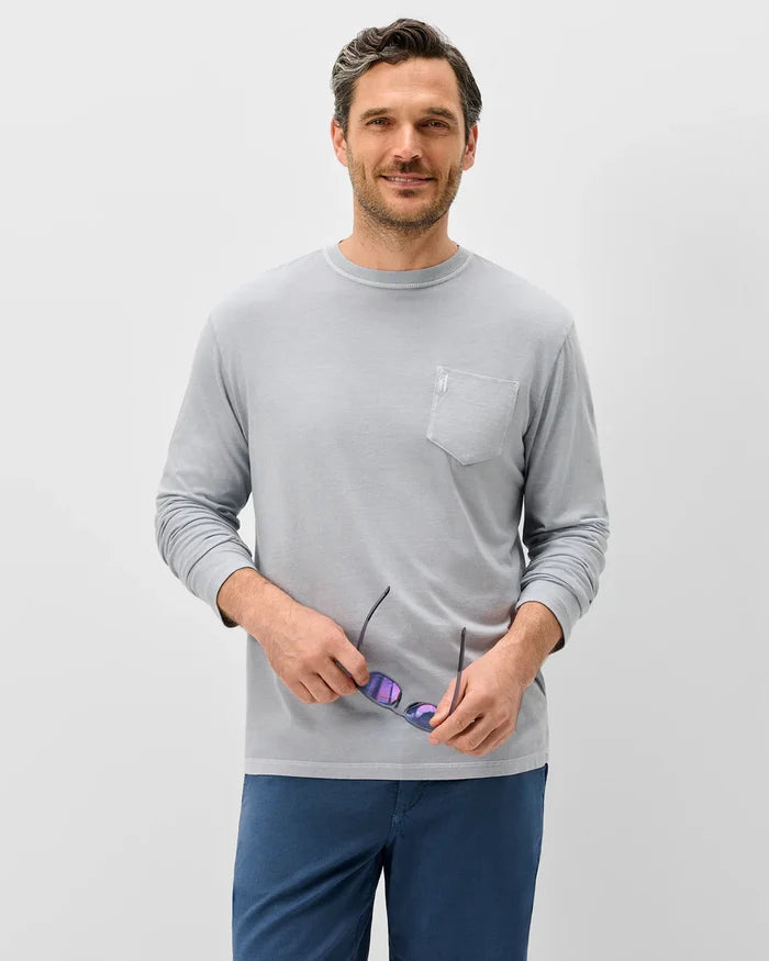 Brennan 2.0 Long Sleeve T-Shirt in Steel